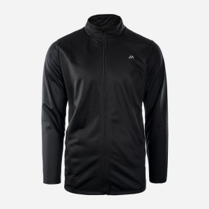 Спортивна кофта Martes Essentials Raylon-Black L Чорна (5902786258192) ТОП в Чернігові