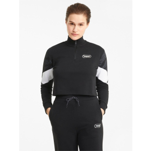 Толстовка Puma Rebel Half-Zip Crew 58575551 M Puma Black-Untamed (4063697325371) в Чернигове