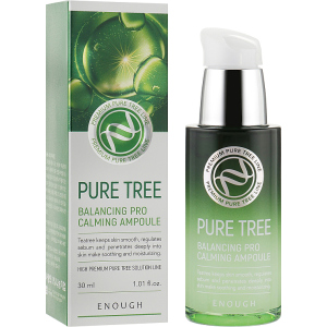 Сыворотка для лица Enough Чайное Дерево Pure Tree Balancing Pro Calming Ampoule 30 мл (8809438485029)