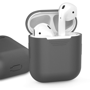 Класичний Силіконовий чохол AhaStyle для Apple AirPods Gray (AHA-01020-GRY) в Чернігові