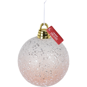 Ялинкова куля Christmas Decoration 20 см (CAA724990_glitter) краща модель в Чернігові