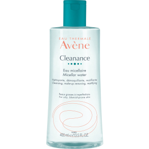 Мицеллярная вода Avene Cleanance для жирной проблемной кожи 400 мл (3282770207811)