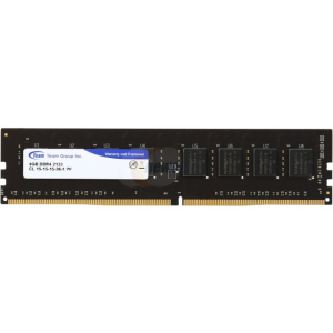 Модуль пам'яті для комп'ютера DDR4 4GB 2133 MHz Elite Black Team (TED44G2133C1501) в Чернігові