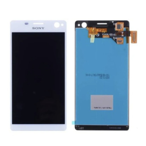 Дисплей (экран) для Sony E5333 Xperia C4 Dual Sim, E5343, E5363 + тачскрин, белый High Copy