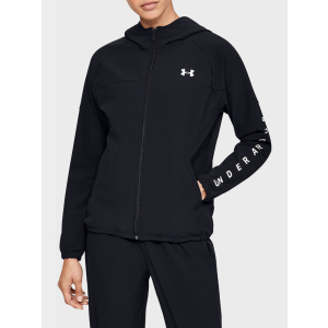 Вітровка Under Armour Woven Hooded Jacket-BLK 1351794-001 S (193444697445) краща модель в Чернігові