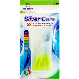 Міжзубні йоржи Silver Care 6 шт середні (8009315041243) в Чернігові