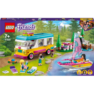 Конструктор LEGO Friends Лісовий будинок на колесах та вітрильний човен 487 деталей (41681) краща модель в Чернігові