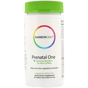 Мультивітаміни Rainbow Light для вагітних Prenatal One 90 таблеток (21888109722) краща модель в Чернігові