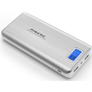 Портативная Универсальная батарея Power Bank PINENG PN999 20000 mAh Серый