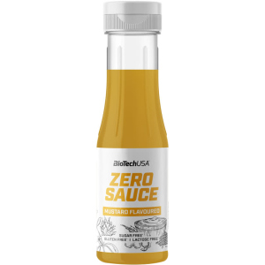 Заменитель питания BioTech Zero Sauce 350 мл Горчица (5999076233137) в Чернигове