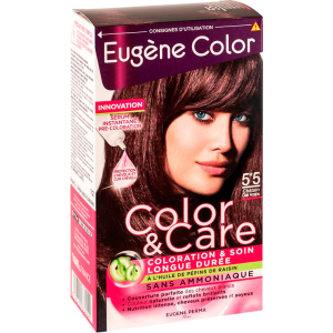 Фарба для волосся Eugene Perma без аміаку Color &amp; Care 5.5 Світлий Шатен Червоне Дерево 125 мл (3140100336245) краща модель в Чернігові