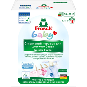 Стиральный порошок для детского белья Frosch 1215 г (4009175958181) лучшая модель в Чернигове