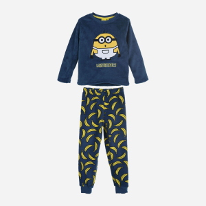 Пижама (футболка с длинными рукавами + штаны) Disney Minions2 HU2042 128 см Нави (3609085081705)