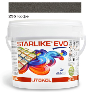 Эпоксидная затирка Litokol Starlike EVO 235 Кофе 2,5кг ТОП в Чернигове