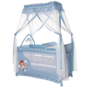 Манеж Lorelli Magic Sleep Blue Adventure (Чарівний сон Блю Адвент) в Чернігові