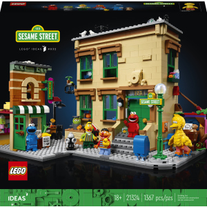 Конструктор LEGO Ideas Улица Сезам 123 1367 деталей (21324) (5702016819953) ТОП в Чернигове