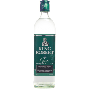 Джин King Robert II Distilled London Dry Gin 0,7 л 37,5% (5010852001976) краща модель в Чернігові