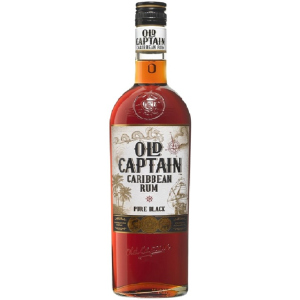 Ром Old Captain Rum Pure black 0,7 л 40% (8711114990706)