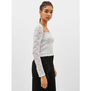 Топ Bershka 2230/187/251 S Білий (SZ02230187251027) ТОП в Чернігові