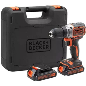 Аккумуляторная дрель-шуруповерт Black&Decker BL186KB