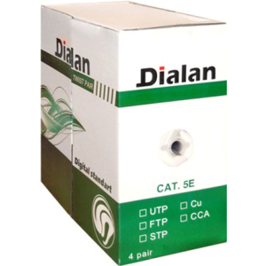 Кабель Dialan КПВЭ 4х2х0.50 мм² (FTP-cat.5E) 305 м (10554) в Чернигове