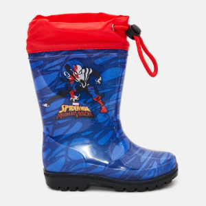 Резиновые сапоги Disney Perletti Spiderman 98072 26-27 Синие (8015831980721) ТОП в Чернигове