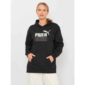 Худі Puma Power Elongated Hoodie 58954001 S Puma Black (4063699386325) краща модель в Чернігові