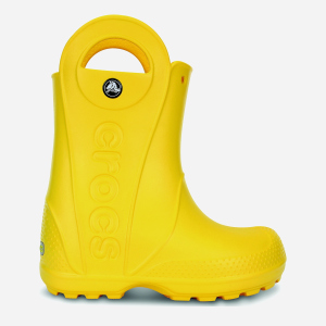 Резиновые сапоги Crocs Handle Rain Boot Kids 12803-730-J3 34 Yellow (0887350027877) лучшая модель в Чернигове