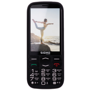 Мобильный телефон Sigma mobile Comfort 50 Optima Black лучшая модель в Чернигове