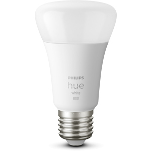 Умная лампа Philips Hue Single Bulb E27, 9W(60Вт), 2700K, White, Bluetooth, димируемая (929001821618) в Чернигове