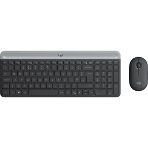 Комплект Logitech MK470 Wireless Slim Graphite (920-009206) ТОП в Чернігові