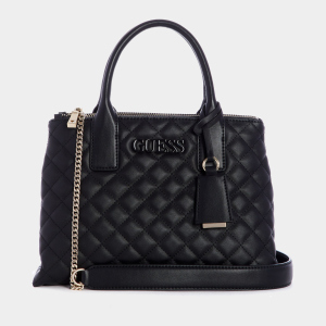 Сумка женская Guess Elliana Satchel 562 Черная (H2000029600005) лучшая модель в Чернигове