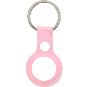 Чохол-брелок ArmorStandart Silicone Ring with Button для Apple AirTag Pink краща модель в Чернігові