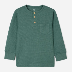 Джемпер Zippy Henley Ls Sand Mel 3103307902 121 см Green (5602156892703) надежный