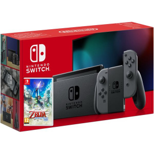 Nintendo Switch Gray (Upgraded version) + Игра The Legend of Zelda: Skyward Sword HD (русская версия) ТОП в Чернигове