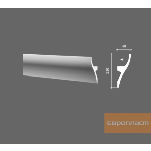 Карниз Европласт 1.50.229 (120x48)мм в Чернигове