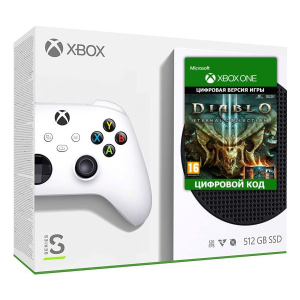 хороша модель Microsoft Xbox Series S 512Gb + Diablo III: Eternal Collection (російська версія)