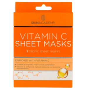 Маска тканевая для лица Skin Academy Vitamin C 0.45 г х 2 шт (5031413989908) лучшая модель в Чернигове