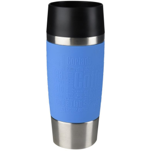 Термокухоль Tefal Travel Mug блакитний 0.36 л (K3086114) краща модель в Чернігові