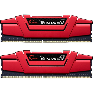 Модуль пам'яті для комп'ютера DDR4 32GB (2x16GB) 3600 MHz Ripjaws V G.Skill (F4-3600C19D-32GVRB) ТОП в Чернігові