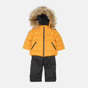 Зимовий комплект (куртка + напівкомбінезон) Evolution 04-ЗМ-21 80 см Гірчичний\Чорний (4823078577740)