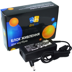 Блок живлення для ноутбука Asus (19V 65W 3.42A) Drobak (140317)