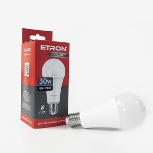 LED лампа ETRON Power Light 1-EPL-801 A67 30W 6500K E27 краща модель в Чернігові