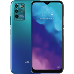 хорошая модель Мобильный телефон ZTE Blade V30 Vita 4/128GB Blue (850648)