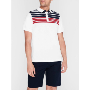 Поло Lonsdale 545000-82 M White/Navy/Red ТОП в Чернигове