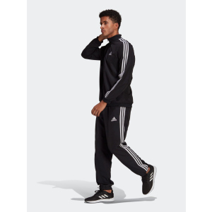 Спортивный костюм Adidas M 3S Wv Tt Ts GK9950 XXL (60-62) Black/White (4062065222939) надежный