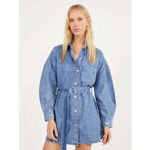 Джинсовая куртка Bershka XAZ261959OERZ S Синяя (DD8000005380345) в Чернигове