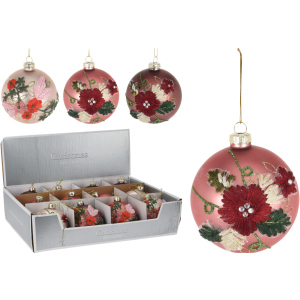 Набір ялинкових куль Christmas Decoration 8 см 12 шт (ABT620250) ТОП в Чернігові