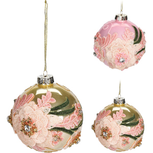 Набір ялинкових куль Christmas Decoration 10 см 6 шт (ACT504710) краща модель в Чернігові