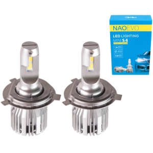 Автолампы NAOEVO S4/LED/H4/Flip Chip/9-16V/30W/3600Lm/EMERGENCY3000K/3000K/4300K/6500K (S4-H4) в Чернигове